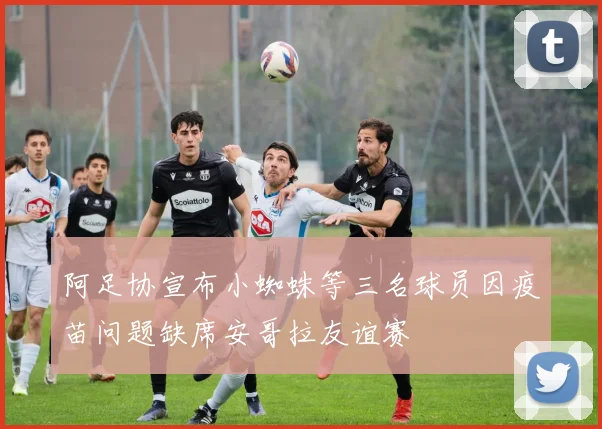 阿足协宣布小蜘蛛等三名球员因疫苗问题缺席安哥拉友谊赛