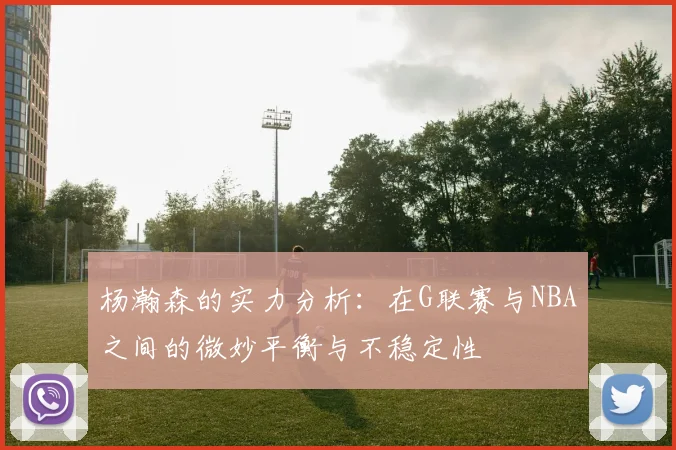 杨瀚森的实力分析：在G联赛与NBA之间的微妙平衡与不稳定性